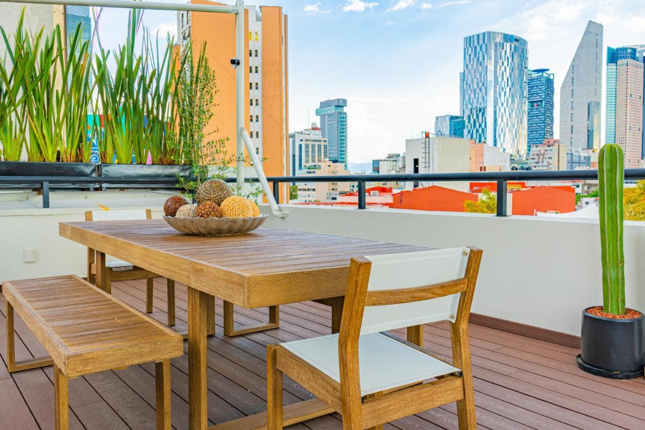 Asra Aparthotel Мексико Сити Екстериор снимка